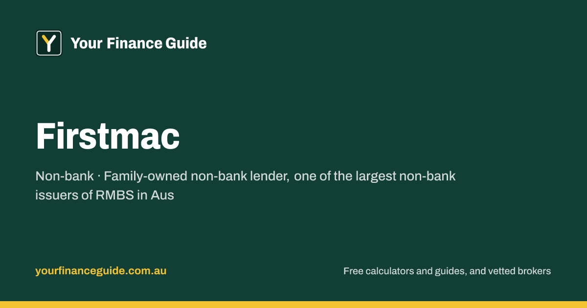 Firstmac Home Loan Rates, Rate Card & Credit Policy (2026) | Your ...