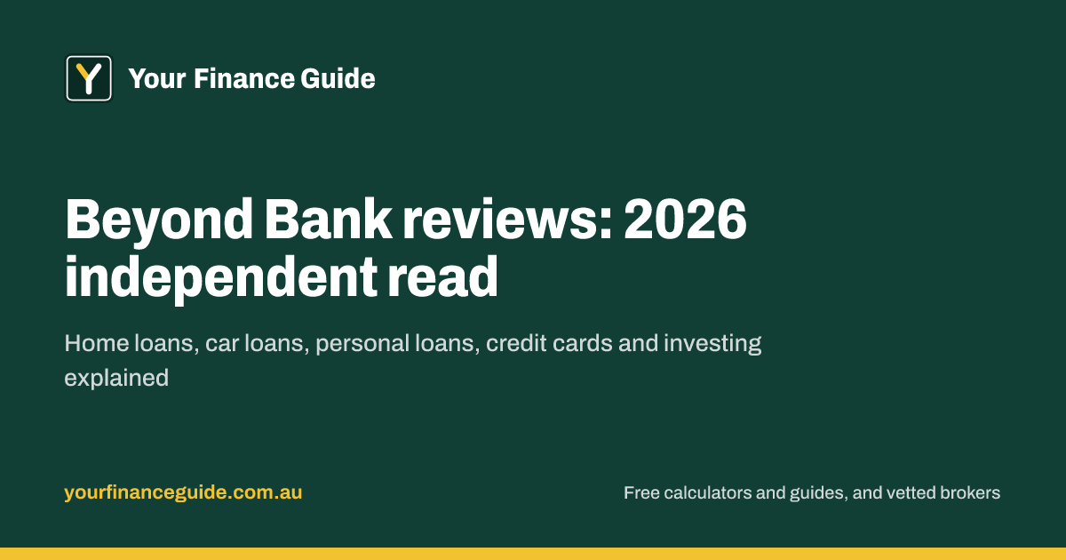 Beyond Bank Reviews 2026: Customer-Owned Bank Read | Your Finance Guide